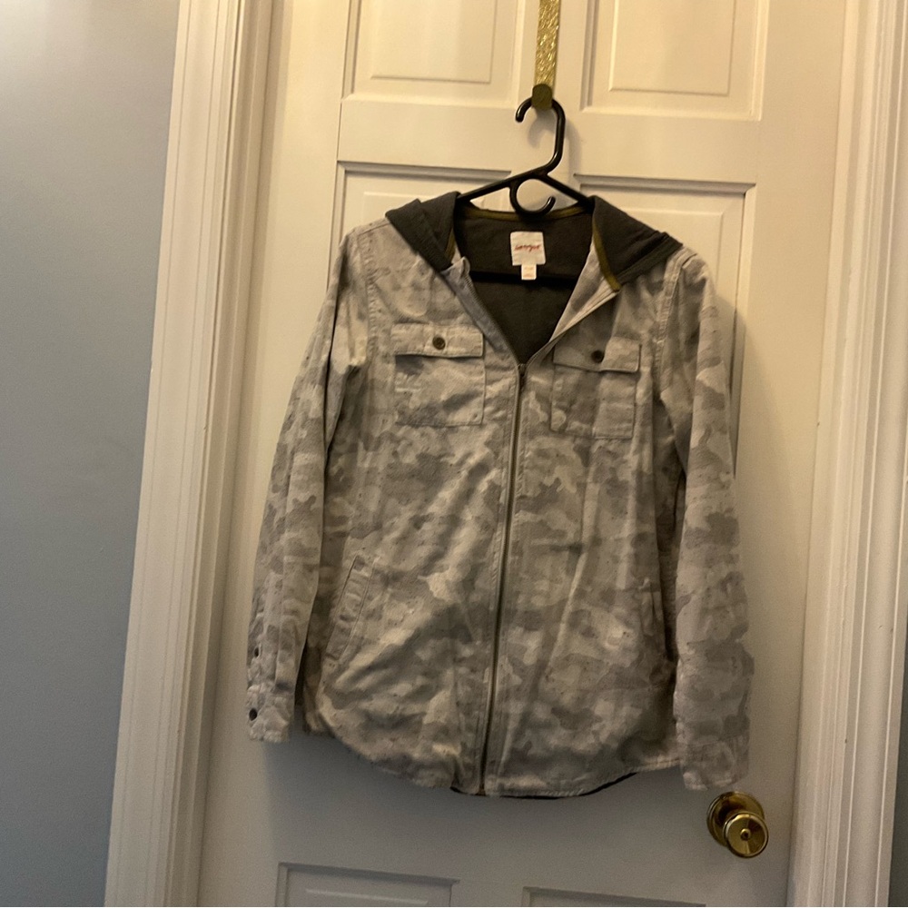 Cat & Jack Gray Camo Kids Jacket